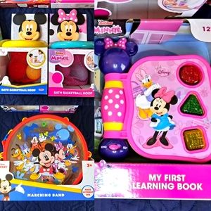 Disney Junior Mickey & Minnie Mouse Play Lot of 4 BRAND NEW
